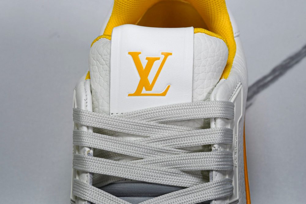 Louis Vuittоп Trainer Low 'Signature White Yellow' - Image 11
