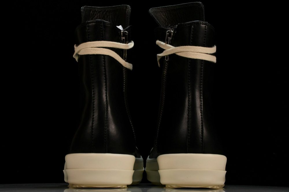 Rick Owens Ramones High EDFU 'Black Milk' - Image 7