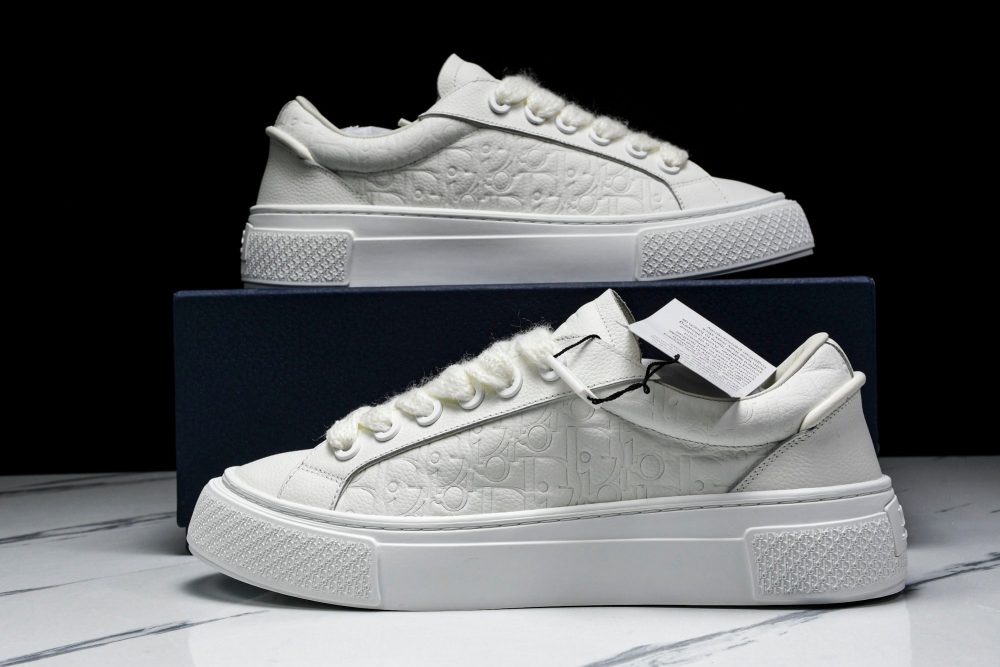 D1or B33 Gravity Leather 'Oblique Triple White' - Image 20