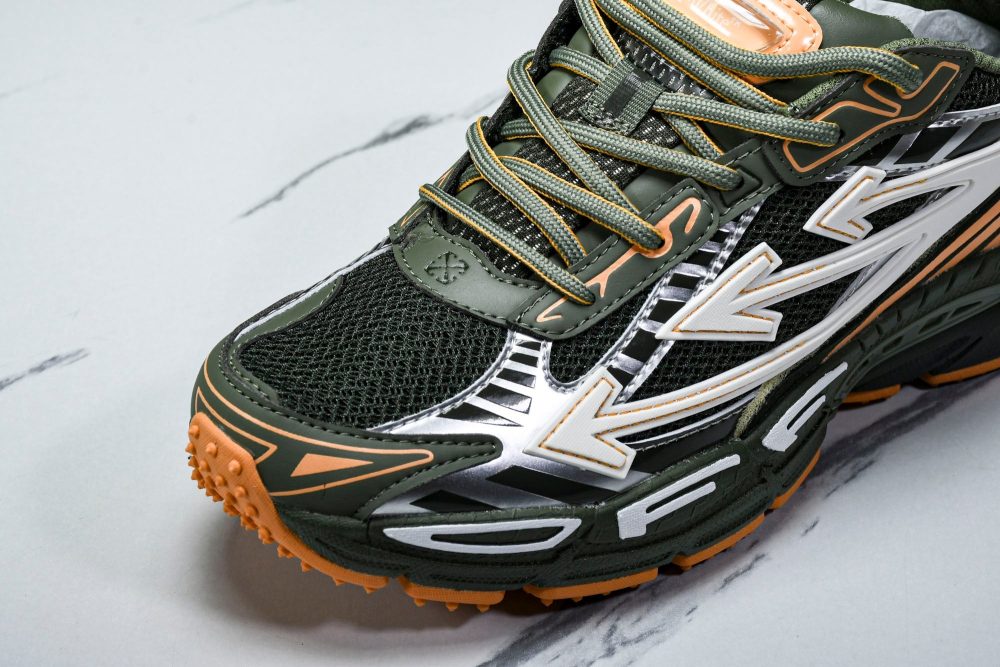 Off-White "Be Right Back" Sneaker 'Army Green' - Image 9