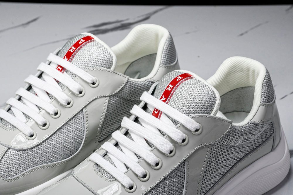 Prada America's Cup Sneaker 'Pearl Silver' - Image 18