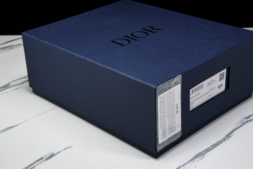 D1or B33 Gravity Leather 'Oblique Triple White' - Image 32