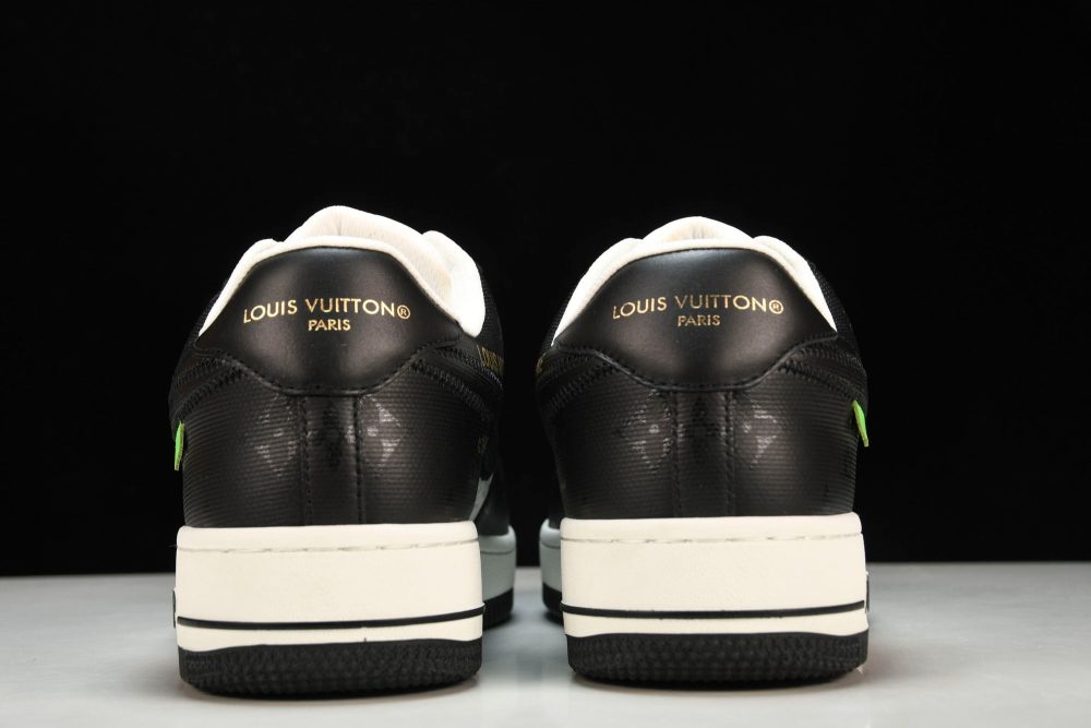 Louis Vuittоп x AF1 by Virgil Abloh 'Black White' - Image 7