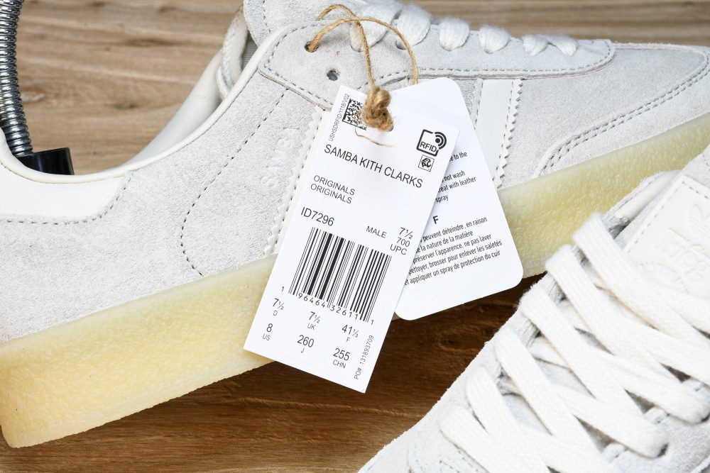 AD x Clarks '8th Street Samba' by Ronny Fieg 'Grey' - Image 9