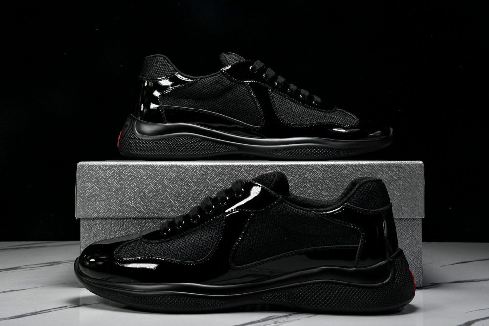 Prada America's Cup Sneaker 'Black' - Image 21
