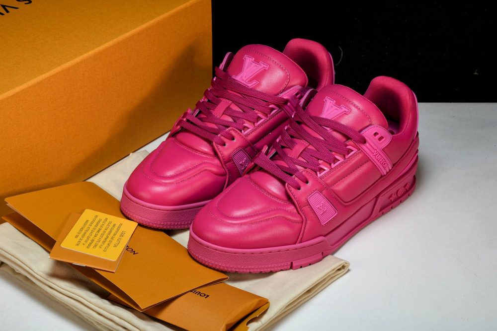 Louis Vuittоп Trainer Low Padded 'Fuchsia' - Image 20