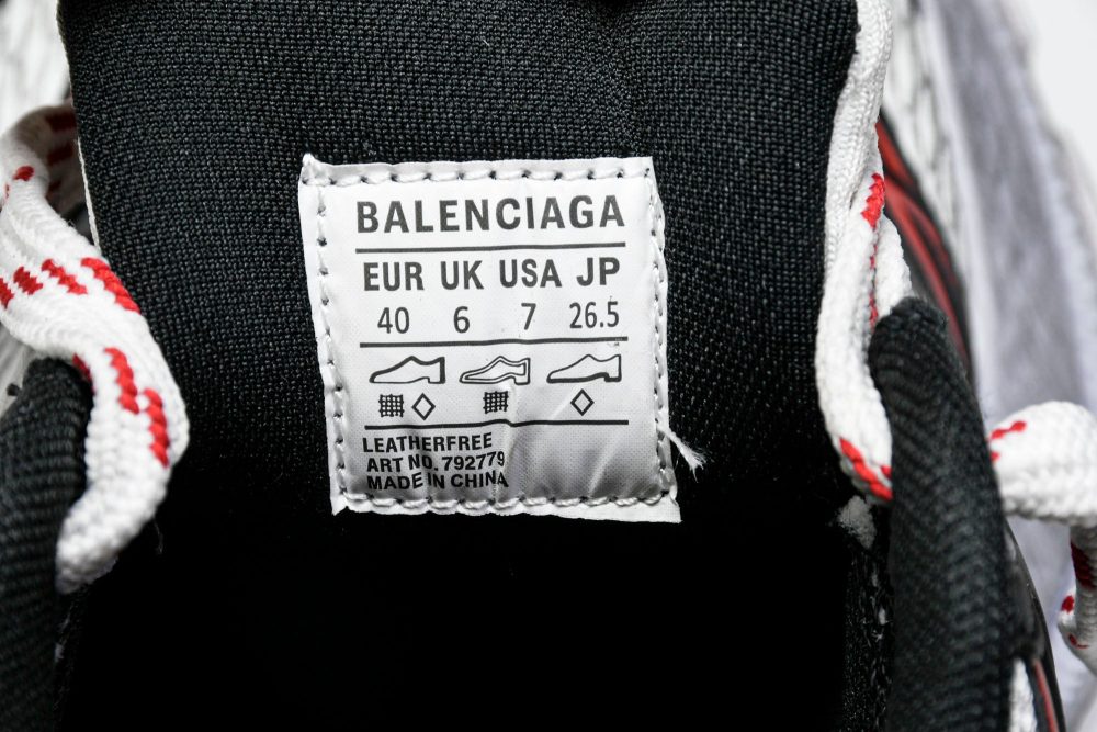 10XL Sneaker 'White Black Red' - Image 12