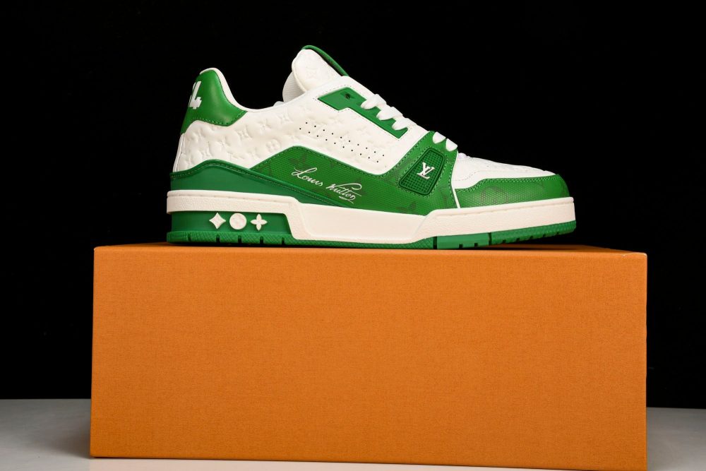 Louis Vuittоп Trainer Low 'Signature Green' - Image 23