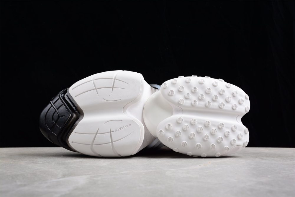 Balmain Unicorn Low-Top 'White Black Gradient' - Image 2