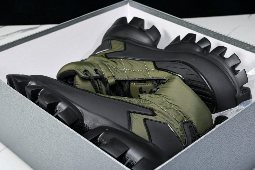 Prada Cloudburst Thunder High 'Army Green Black' - Image 29