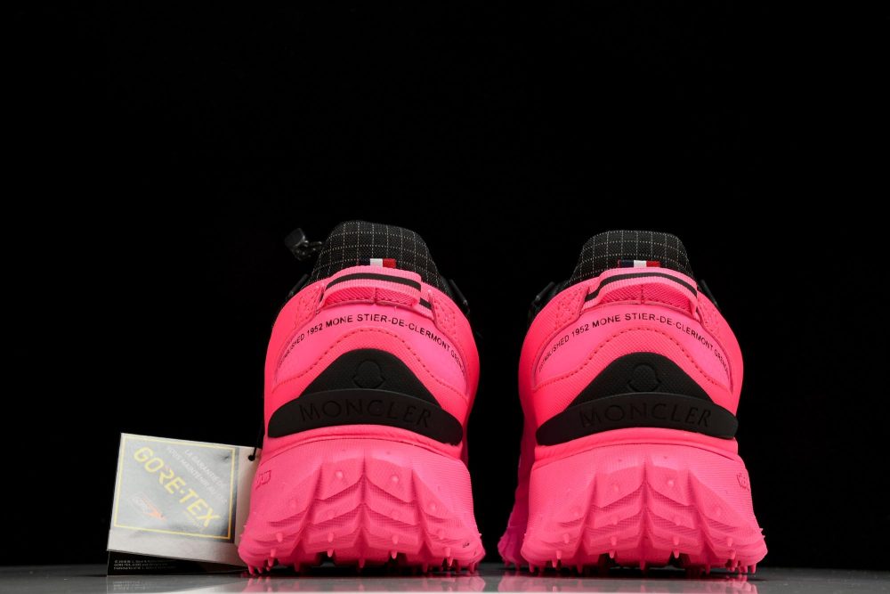 Moncler Trailgrip GTX 'Pink Black' - Image 7