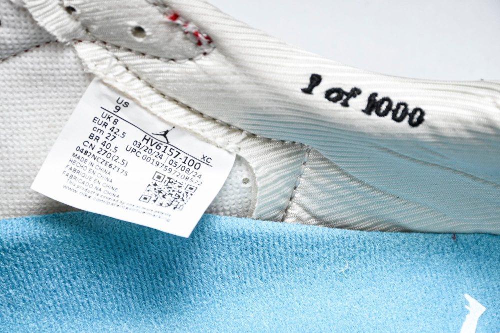 AJ1 Retro Low OG x Trophy Room 'Rookie Card - Home' - Image 13