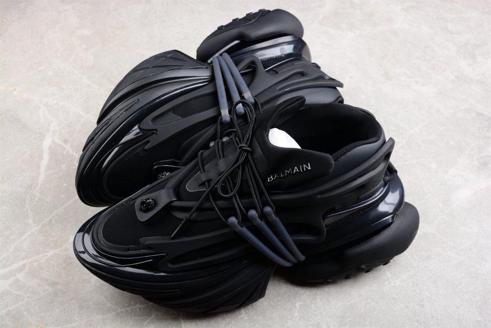 Balmain Unicorn Low-Top 'Black' - Image 7