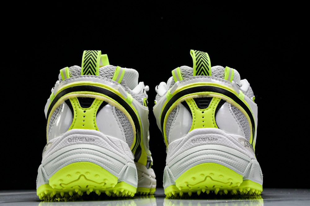Off-White "Be Right Back" Sneaker 'White Fluorescent' - Image 7