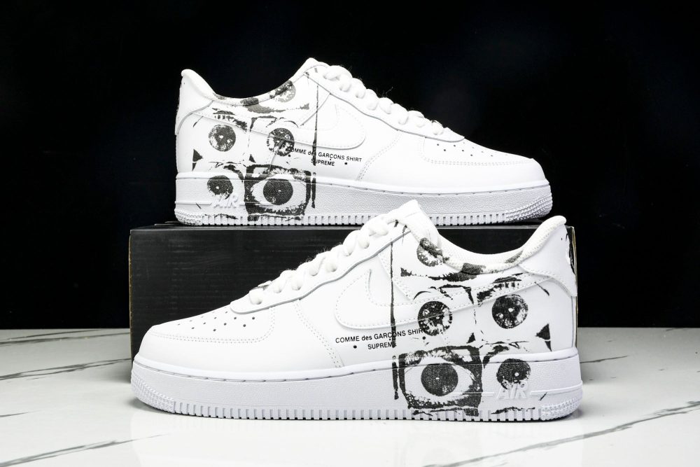 AF1 x Comme des Garcons SHIRT x Supreme 'Eyes' - Image 21