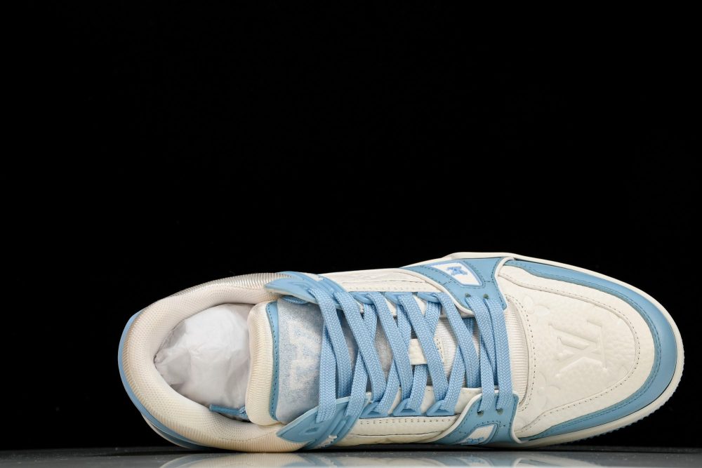 Louis Vuittоп Trainer Low 'White Sky Blue' - Image 4