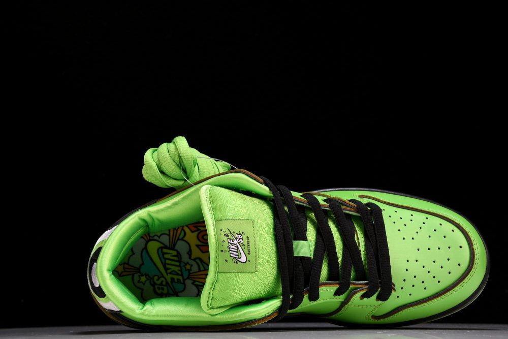 Powerpuff Girls x SB Dnk Low 'Buttercup' - Image 4