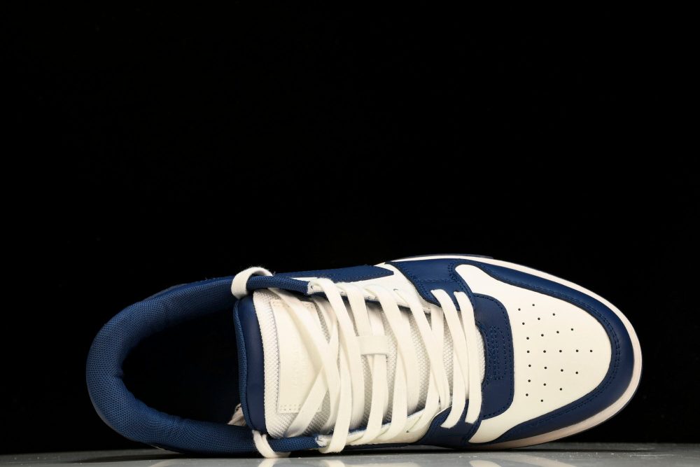 Off-White Out Of Office OOO Low Top 'Dark Blue White' - Image 4