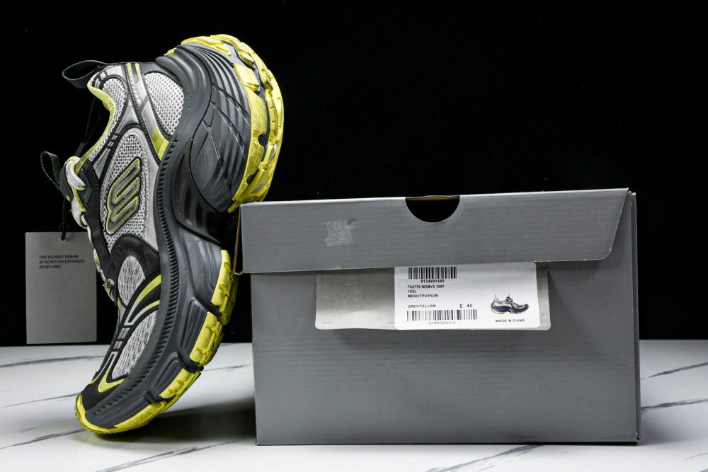10XL Sneaker 'Grey Yellow' - Image 26