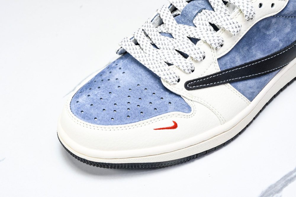 Travis Scott AJ1 Low x Stussy 'Playstation' (Custom) - Image 9
