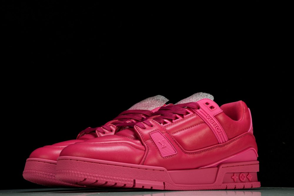 Louis Vuittоп Trainer Low Padded 'Fuchsia' - Image 2
