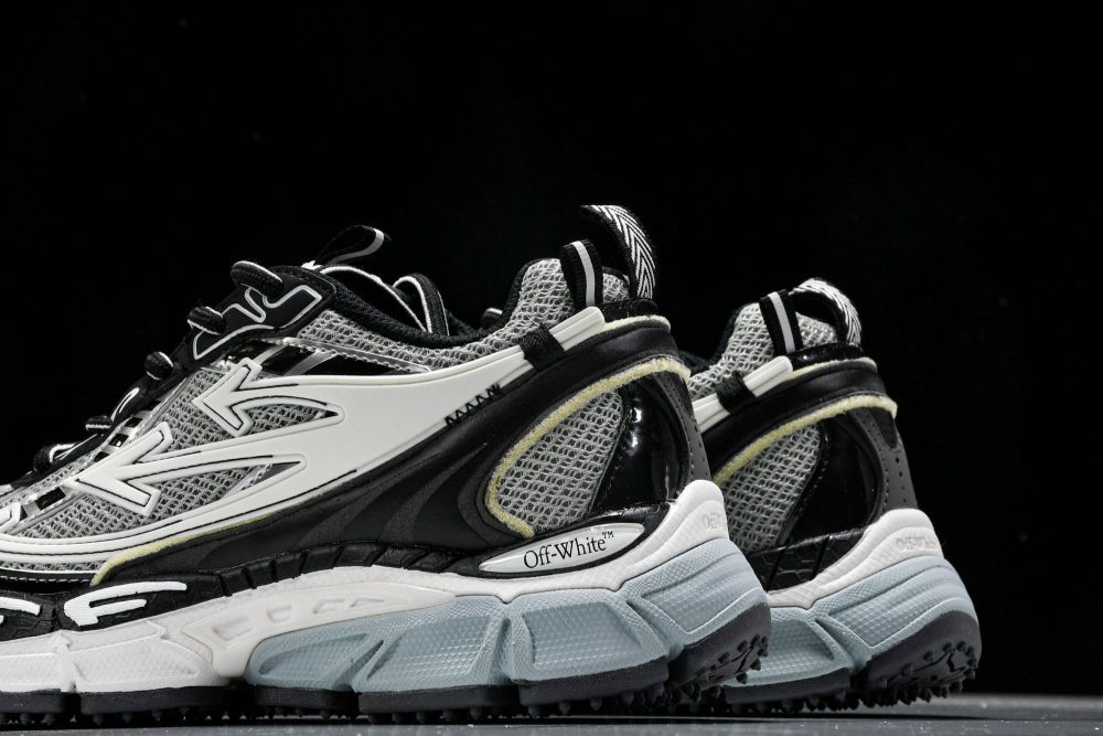 Off-White "Be Right Back" Sneaker 'Silver' - Image 8