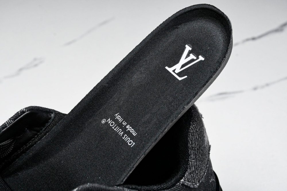 Louis Vuittоп Trainer Low 'Black Denim Monogram Textile' - Image 13