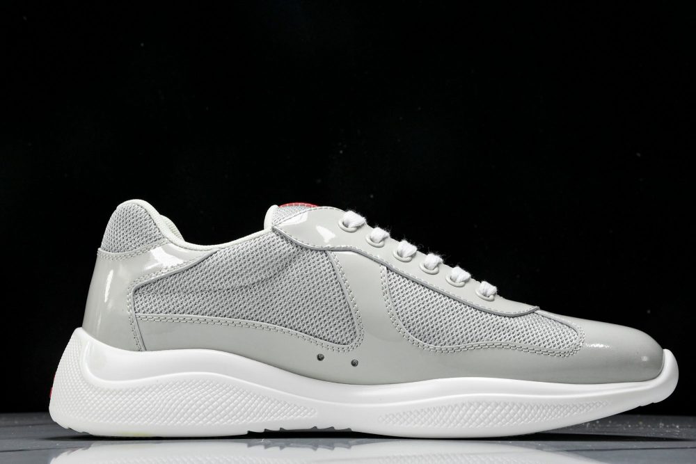 Prada America's Cup Sneaker 'Pearl Silver' - Image 3