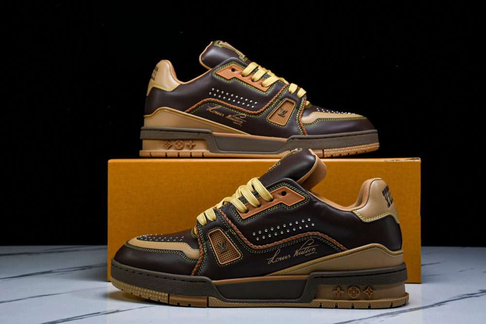 Louis Vuittоп Trainer Low Western 'Brown' - Image 20