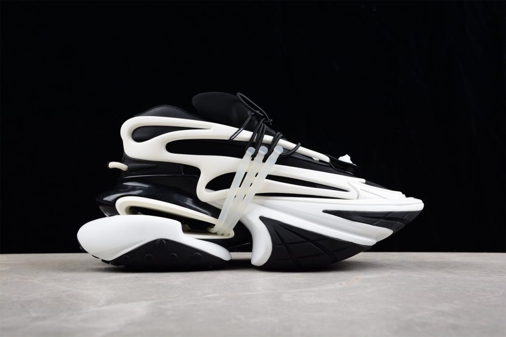 Balmain Unicorn Low-Top 'Black White' - Image 5