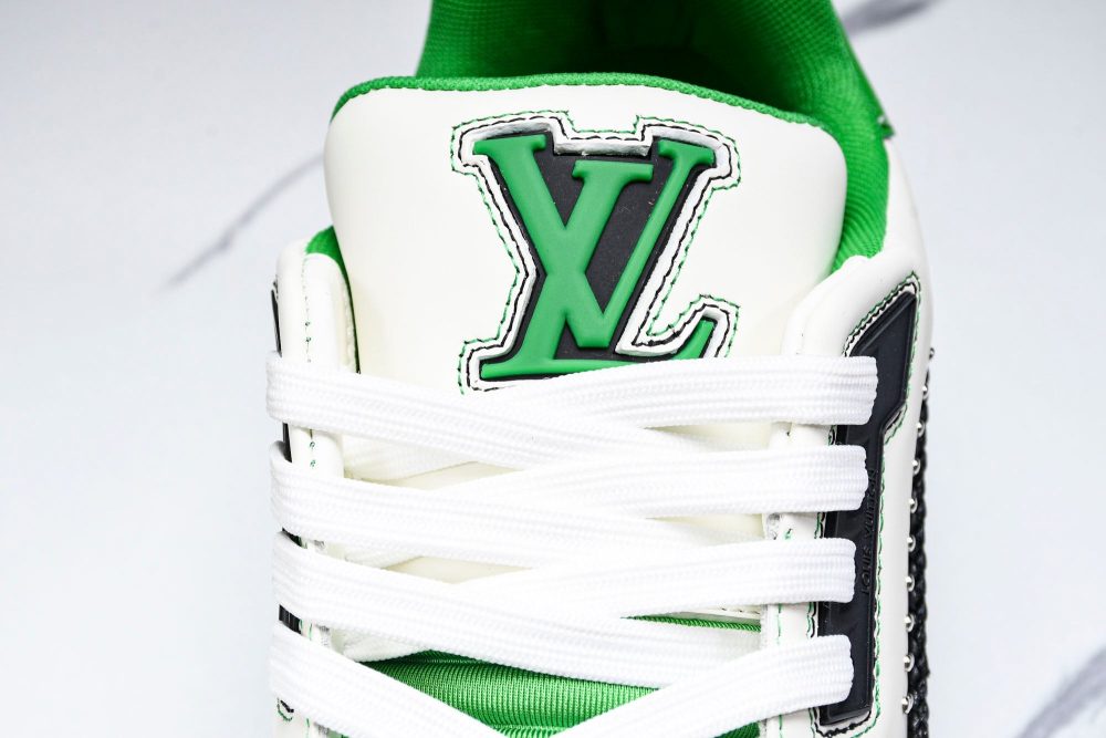Louis Vuittоп Trainer Low Western 'White Green' - Image 11