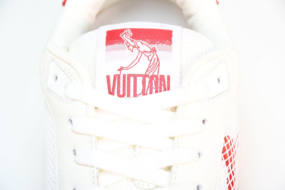 Louis Vuittоп Trainer Low Velcro Strap 'Red Mesh' - Image 11