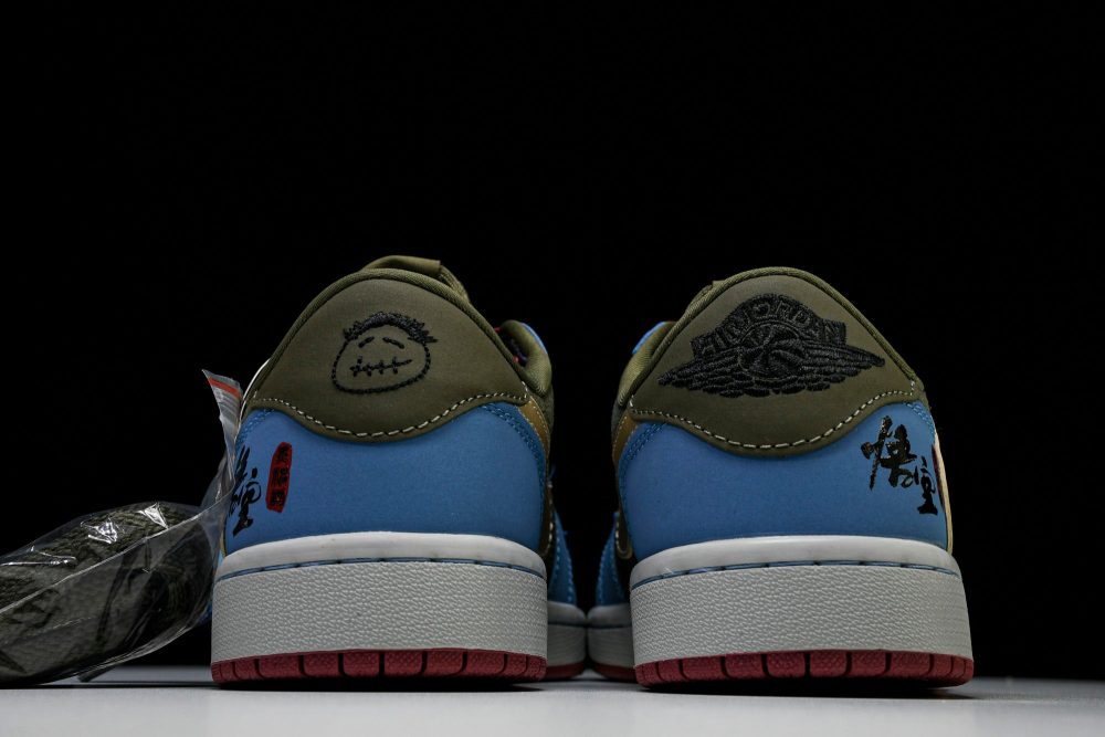 Travis Scott AJ1 Retro Low x Black Myth Wukong (Unreleased) - Image 7