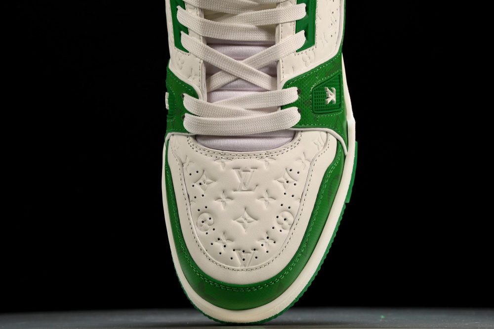Louis Vuittоп Trainer Low 'Signature Green' - Image 6