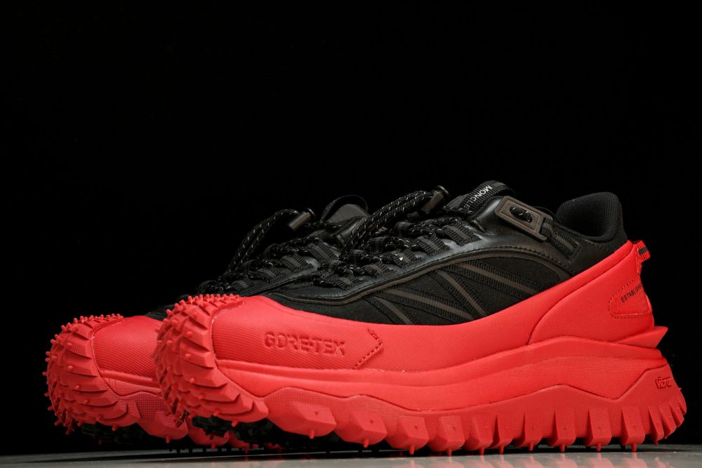 Moncler Trailgrip GTX 'Red Black' - Image 2