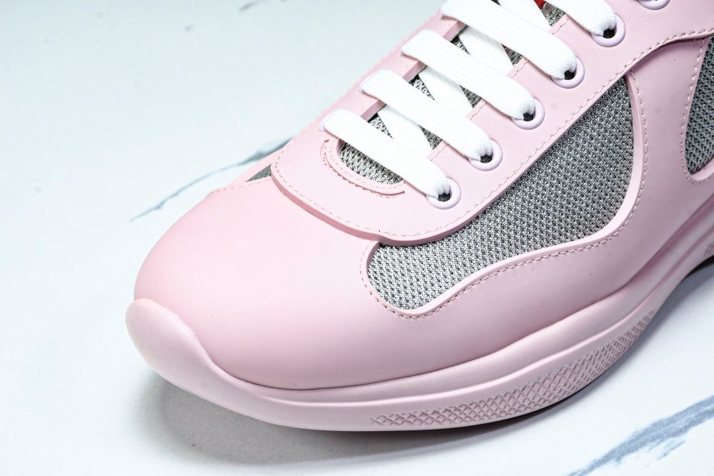 Prada America's Cup Sneaker Soft Rubber 'Pink' - Image 9