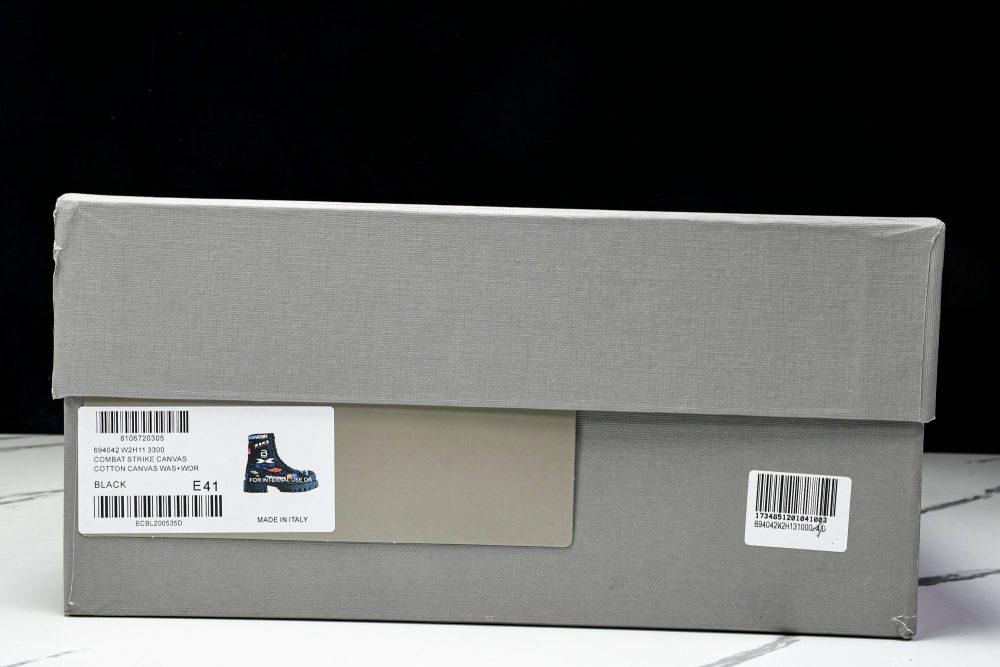 Вalenciaga Combat Strike Boot 'Black' - Image 21