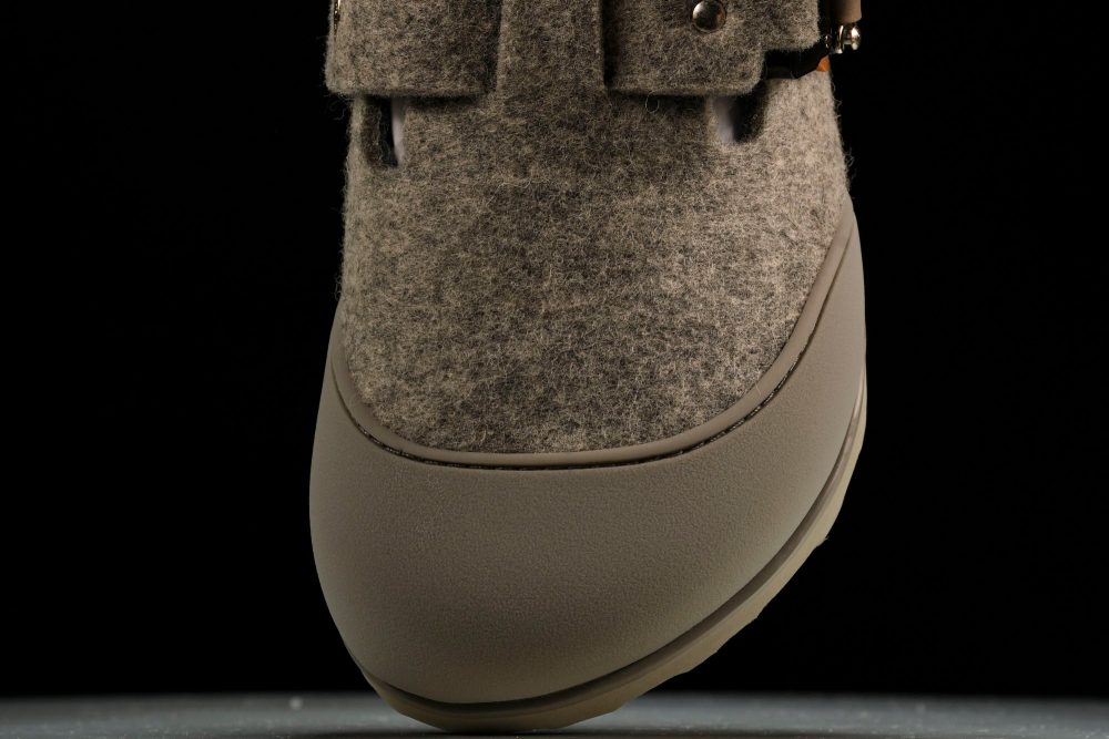 Birkenstock x D1or Tokio Mule Felted Wool 'Grey' - Image 6