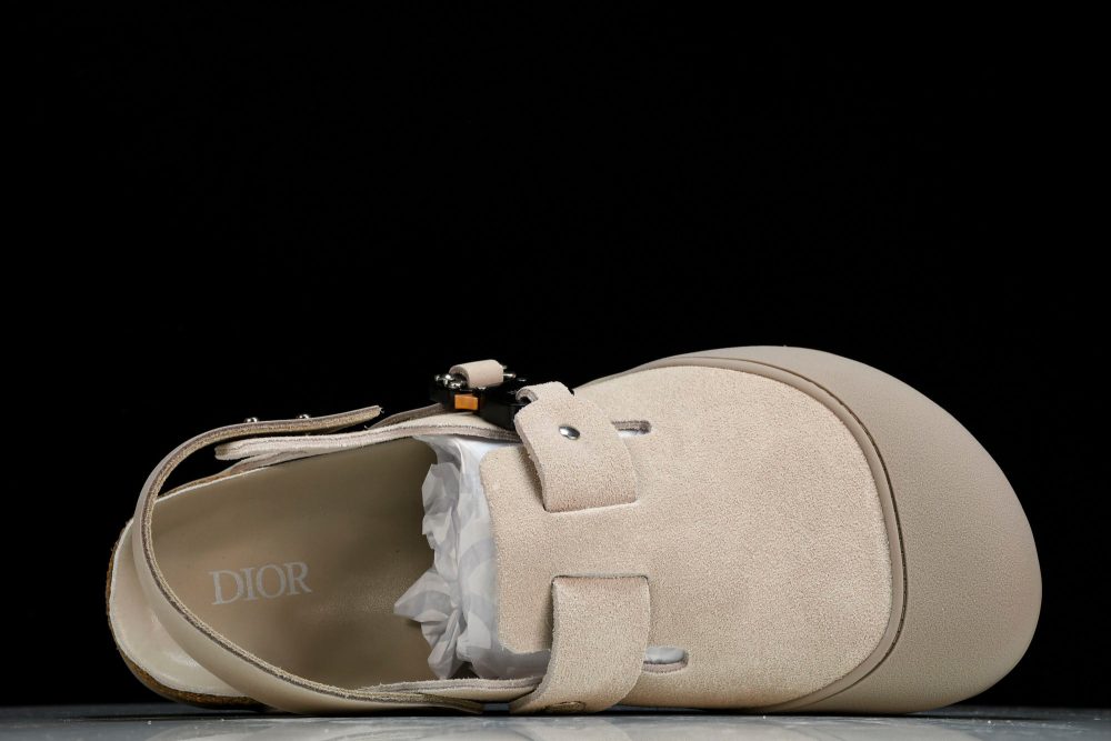 Birkenstock x D1or Tokio Mule Calfskin 'Greige' - Image 4