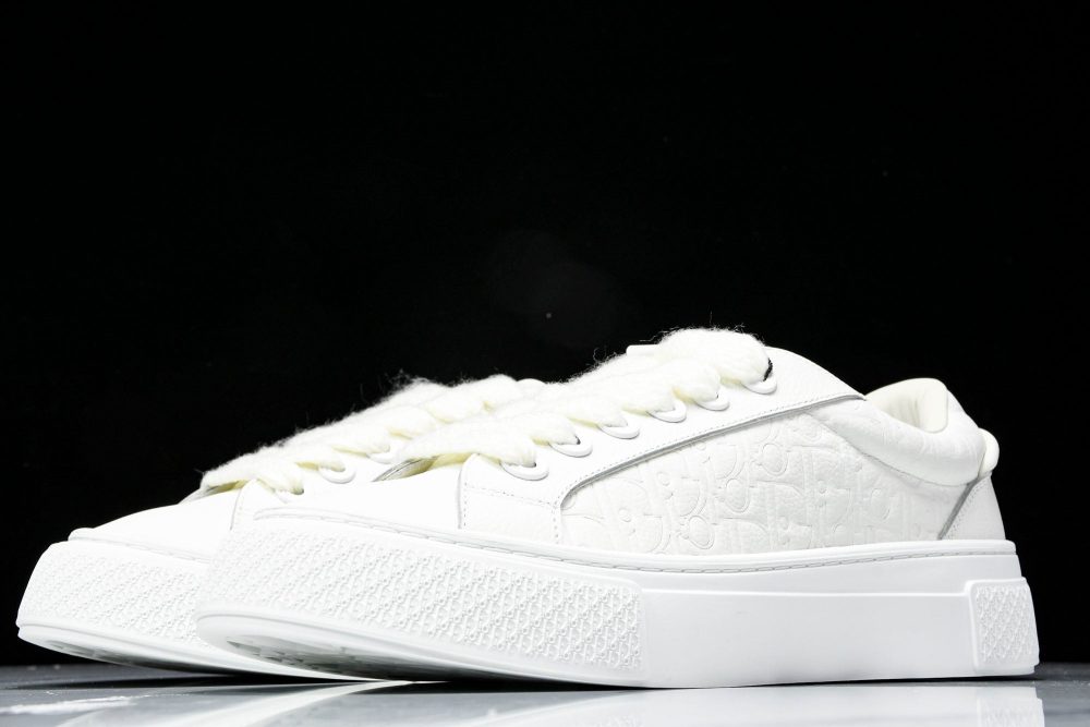 D1or B33 Gravity Leather 'Oblique Triple White' - Image 2