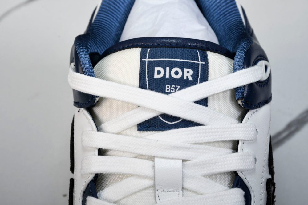 D1or B57 Mid-Top "Navy Blue White' - Image 11