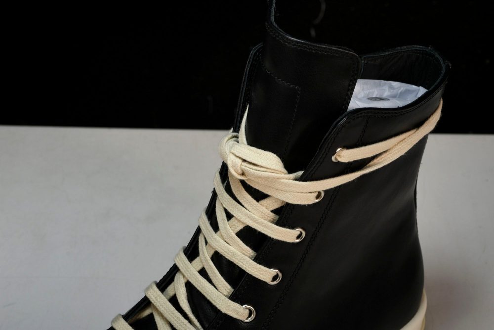 Rick Owens Ramones High EDFU 'Black Milk' - Image 10