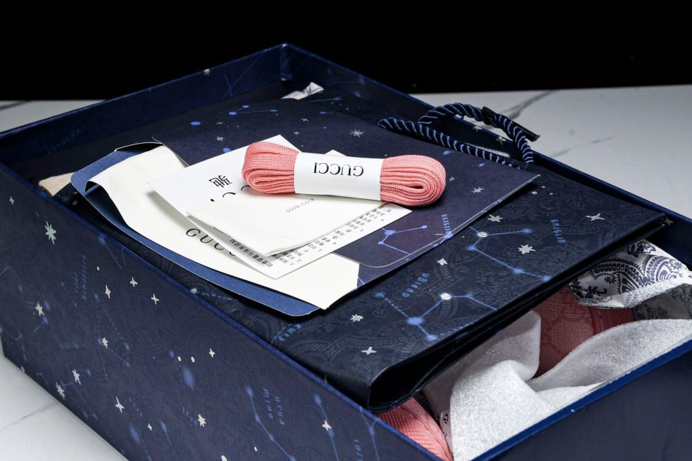 Guссi Ace Web 'Pink Monogram' - Image 31