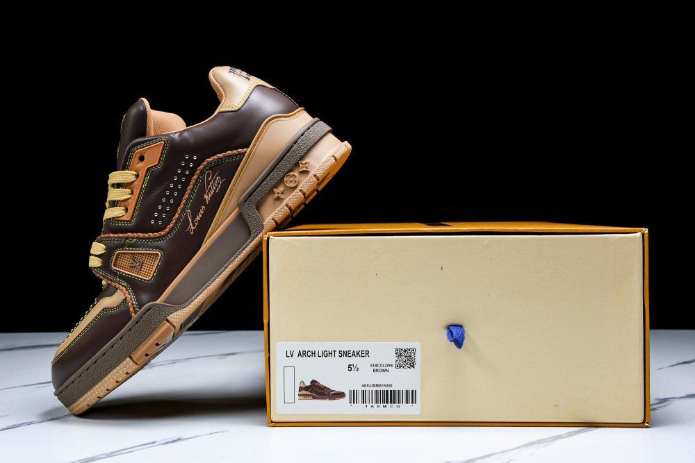 Louis Vuittоп Trainer Low Western 'Brown' - Image 22