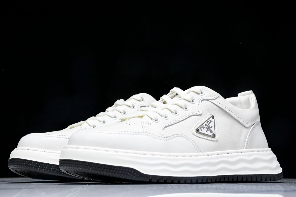 Prada Downtown Sneaker 'Wavy Sole White' - Image 2