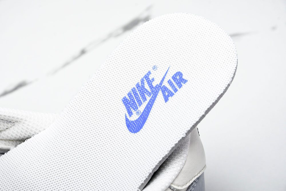 Travis Scott AJ1 Low x BAPE 'Blue Grey White' (Custom) - Image 14