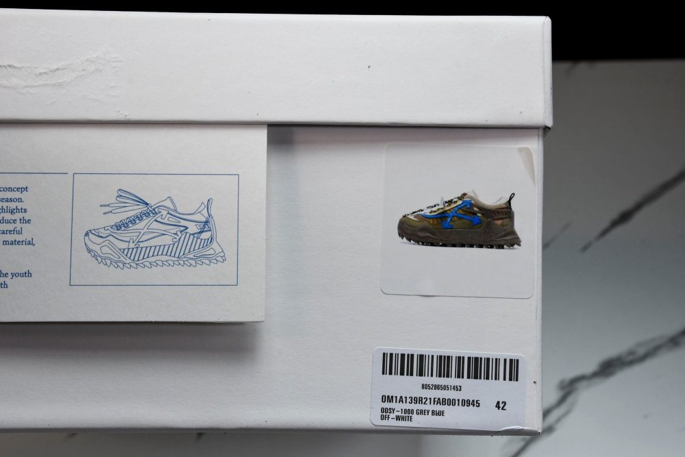 Off-White ODSY-1000 'Brown Grey Blue' - Image 10