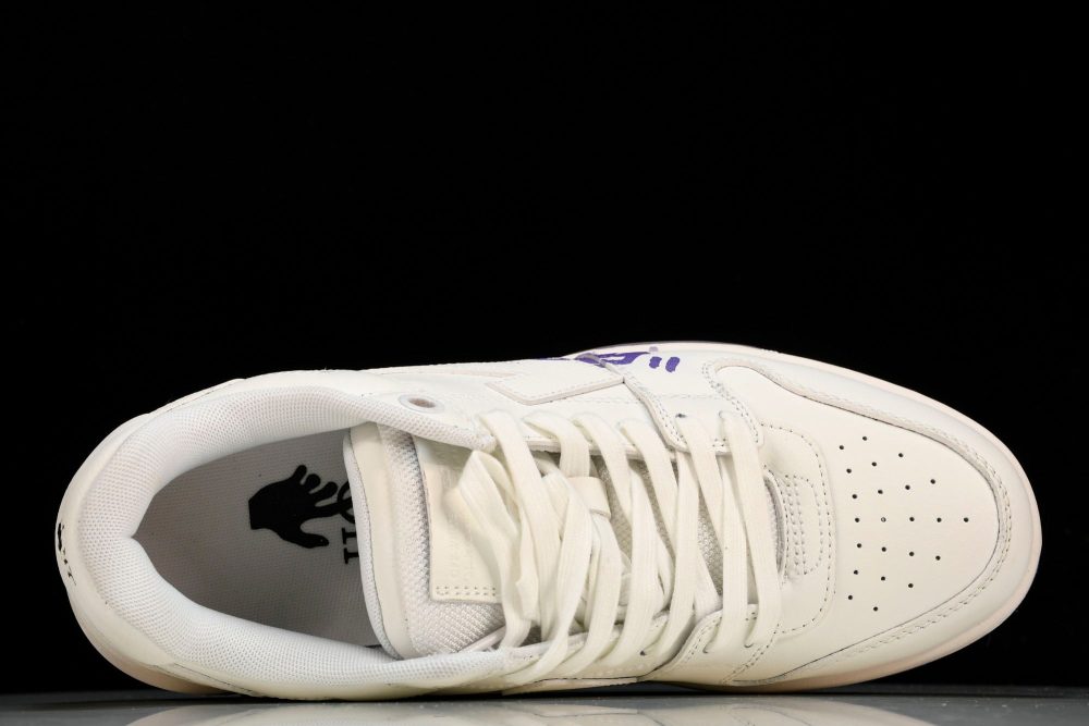 Off-White Out Of Office OOO Low Top "For Walking" - White Lilac - Image 4