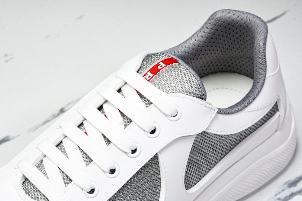 Prada America's Cup Sneaker Soft Rubber 'Cream White' - Image 10