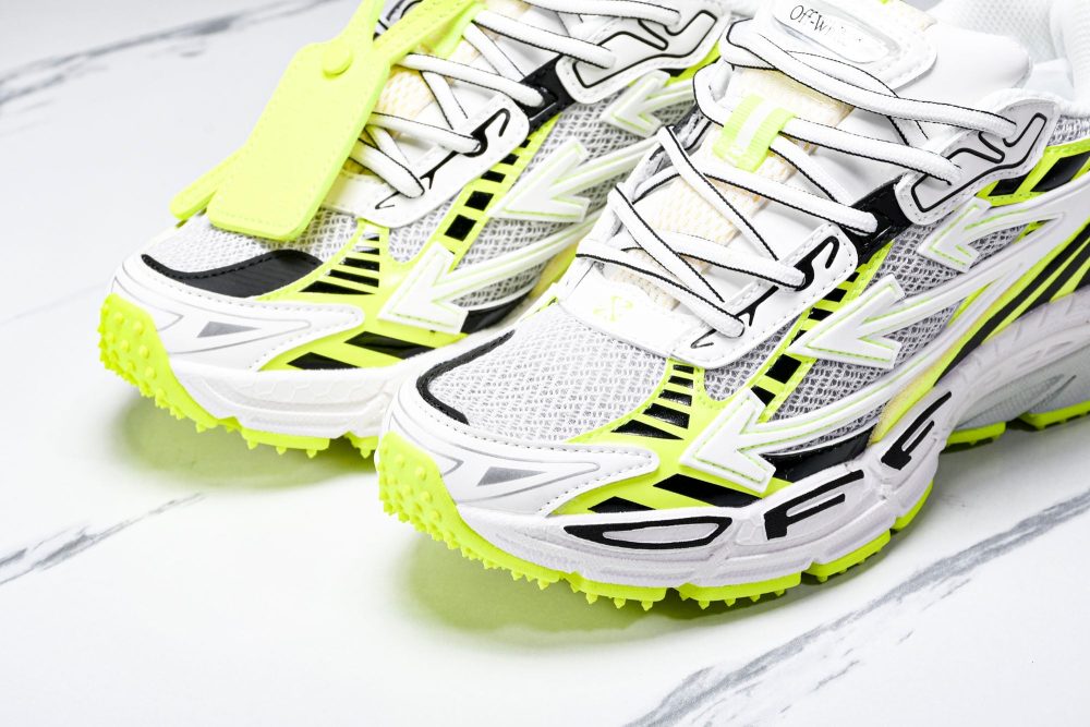 Off-White "Be Right Back" Sneaker 'White Fluorescent' - Image 19